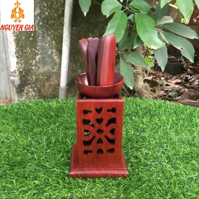 Bộ dụng cụ pha trà 6 món mẫu vuông