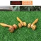Cây lăn massage toàn thân bằng gỗ Bách Xanh 2 bánh