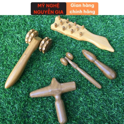 Bộ Dụng Cụ Bấm Huyệt Massage 5 Dụng Cụ Bảo Vệ Sức Khỏe Cả Gia Đình