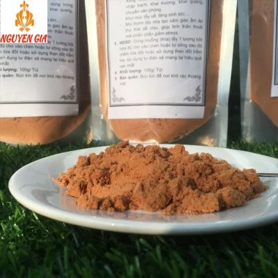 Bột ngọc am nguyên chất 100% gói 200g xông nhà tẩy uế khử mùi thư giãn tĩnh tâm