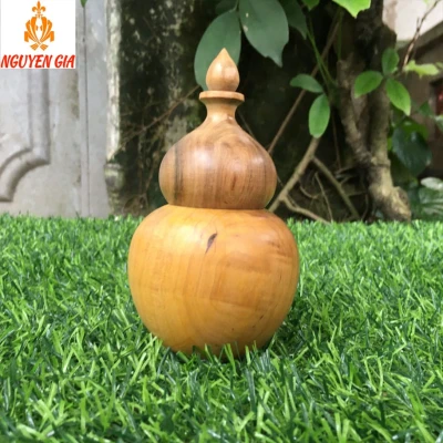 Hộp đựng tăm hồ lô bằng gỗ Bách Xanh