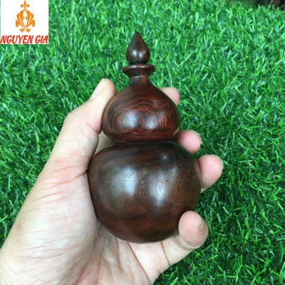 Hộp đựng tăm hồ lô bằng gỗ Trắc