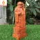 Tượng Phúc Lộc Thọ Bằng Gỗ Hương cao 30cm