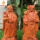 Tượng Phúc Lộc Thọ Bằng Gỗ Hương cao 30cm
