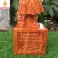 Tượng Đức Thánh Trần Hưng Đạo bằng gỗ Hương cao 50 cm