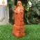 Tượng Phúc Lộc Thọ Bằng Gỗ Hương cao 30cm