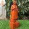 Tượng Trần Quốc Tuấn bằng gỗ Hương cao 40 cm