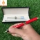 Bút ký tên cao cấp màu đỏ may mắn