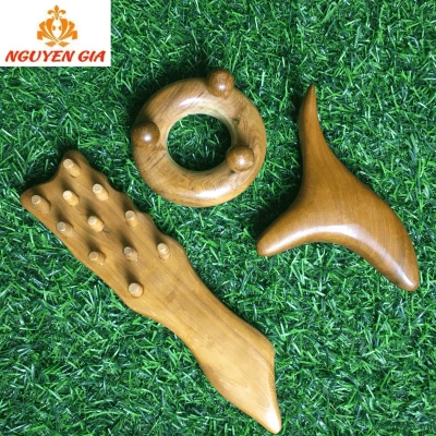 Bộ dụng cụ massage khớp gối bằng gỗ – Giải pháp tự nhiên cho người đau mỏi và thoái hóa khớp gối
