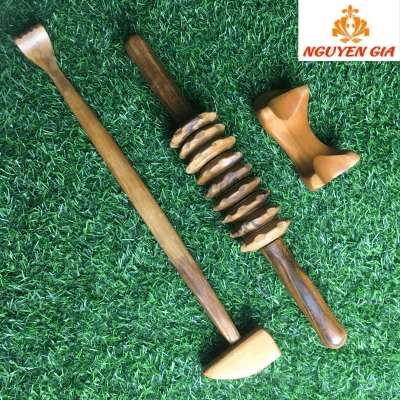 Bộ Dụng Cụ Massage Lưng Gỗ Tự Nhiên – Giải Pháp Giảm Đau Mỏi, Cải Thiện Thoái Hóa, Thoát Vị Hiệu Quả Ngay Tại Nhà