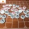 Bộ Cờ Tướng Bàn Gỗ Hương Nguyên Tấm – Quân Melamine Trắng Ngọc