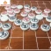 Bộ Cờ Tướng Bàn Gỗ Hương Nguyên Tấm – Quân Melamine Trắng Ngọc