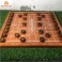 Bộ Cờ Tướng Gỗ Hương Đồng Bộ – Bàn Nguyên Tấm, Quân Gỗ Hương
