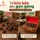 Hộp Đựng Quân Cờ Tướng Gỗ Hương Lót Nhung Đỏ Có Khóa