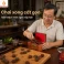 Hộp Đựng Quân Cờ Tướng Gỗ Hương Lót Nhung Đỏ Có Khóa