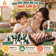 Sau Khi Mua Bộ Cờ Vua Nên Làm Gì?