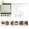 Bàn Cờ Tướng Vải Đế Cao Su Chống Trượt 49x42cm