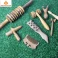 Bộ Dụng Cụ Massage Bằng Gỗ Bách Xanh 8 Món – Lăn Day Cổ Vai Gáy, Mặt, Lưng