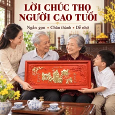 Lời chúc thọ người cao tuổi hay nhất