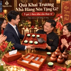 Quà Khai Trương Nhà Hàng Nên Tặng Gì? Gợi Ý Quà Thiết Thực Theo Mô Hình
