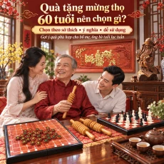 Nên chọn quà tặng mừng thọ 60 tuổi là gì ý nghĩa nhất?