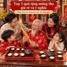 Top 3 quà tặng mừng thọ giá rẻ và ý nghĩa