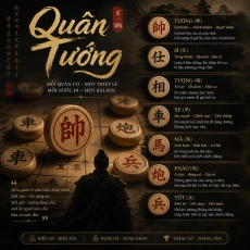 Quân cờ tướng gỗ bách xanh có gì đặc biệt?