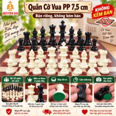 Quân Cờ Vua PP 7,5 cm – Bán Riêng, Không Kèm Bàn