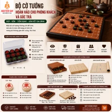 Bộ cờ tướng để phòng khách, góc trà nên chọn thế nào?