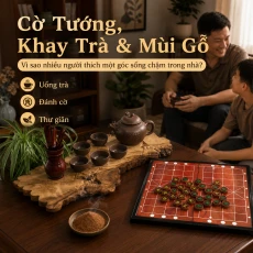 Cờ Tướng, Khay Trà Và Mùi Gỗ - Một Góc Sống Chậm Trong Nhà