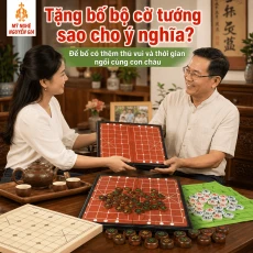 Tặng Bố Bộ Cờ Tướng Sao Cho Ý Nghĩa? Gợi Ý Sau Khi Mua Để Món Quà Được Dùng Nhiều Hơn