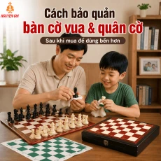 Cách Bảo Quản Bàn Cờ Vua Và Quân Cờ Sau Khi Mua Để Dùng Bền Hơn