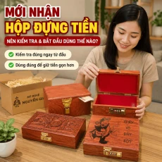 Mới Nhận Hộp Đựng Tiền: Nên Kiểm Tra Và Bắt Đầu Dùng Thế Nào?