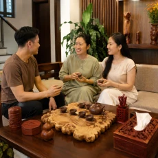 Góc trà nhỏ tại nhà nên chọn khay trà như thế nào?