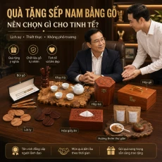 Quà Tặng Sếp Nam Bằng Gỗ Nên Chọn Gì Cho Tinh Tế?