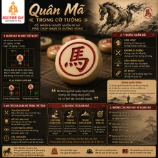Quân Mã trong cờ tướng - Ý nghĩa, cách đi và bài học về đường vòng trong cuộc sống