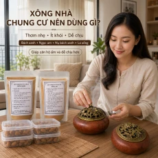 Xông Nhà Chung Cư Nên Dùng Gì Để Thơm Nhẹ, Không Quá Nhiều Khói?