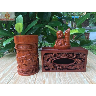 Combo 3 sản phẩm gỗ Hương Cao Cấp cho gia đình MS01