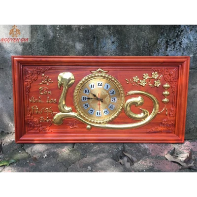 Đồng hồ treo tường chữ Lộc