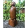 Tượng Vạn Sự Tùy Duyên Gỗ Bách Xanh Cao 20 cm